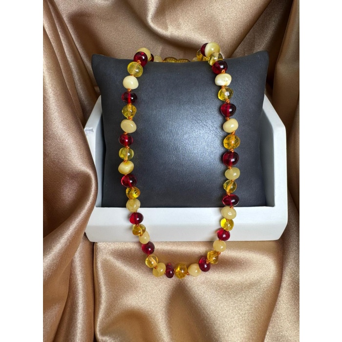 Kehribar Kolye (0-6 yaş / 32-38 cm)