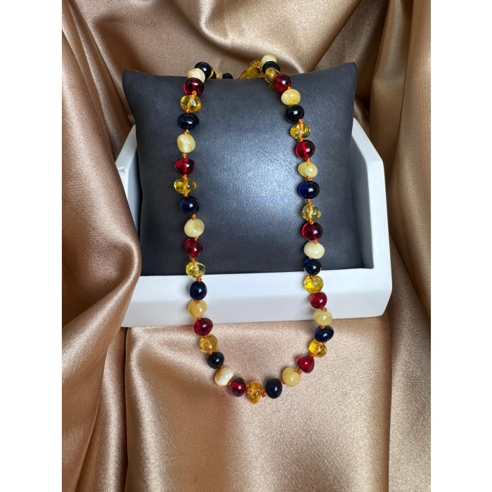 Kehribar Kolye (0-6 yaş / 32-38 cm)