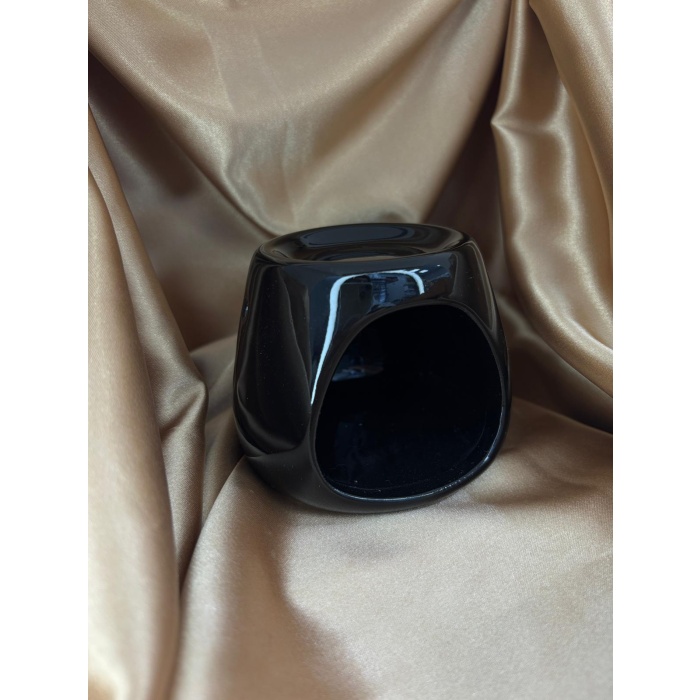 Minimal Model Buhurdanlık (Parlak Siyah)