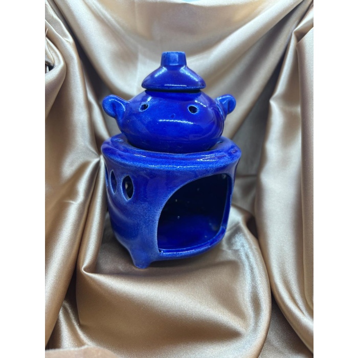 Demlikli Model Buhurdanlık (Mavi)