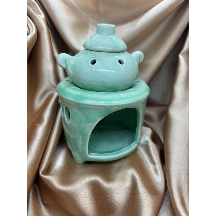 Demlikli Model Buhurdanlık (Su Yeşili)