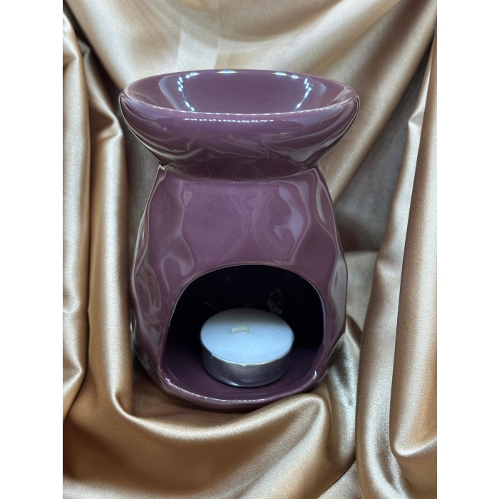 Kristal Desenli Buhurdanlık (Kahverengi)