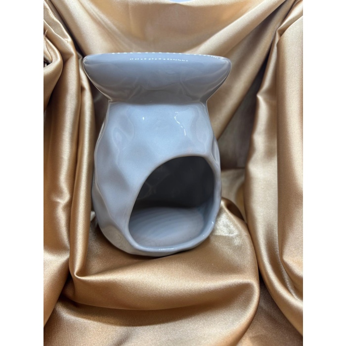 Kristal Desenli Buhurdanlık (Gri)