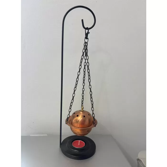 Bakır Buhurdanlık (Uzun)