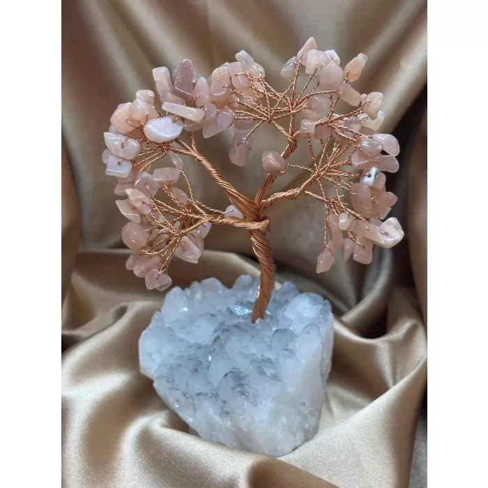 Güneş ve Kristal Zemin Ağaç Küçük