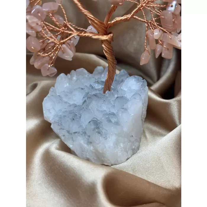 Güneş ve Kristal Zemin Ağaç Küçük