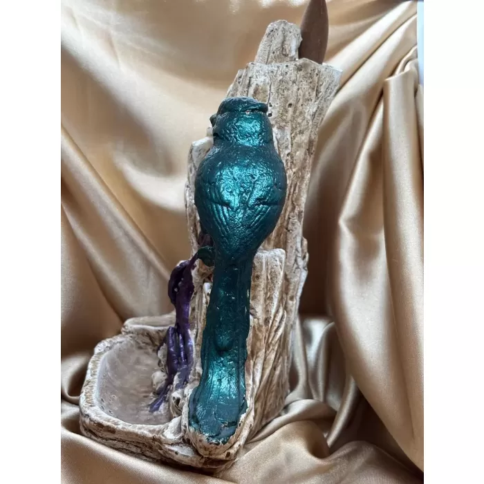 kuş geri akış tütsülük(koyu yeşil)