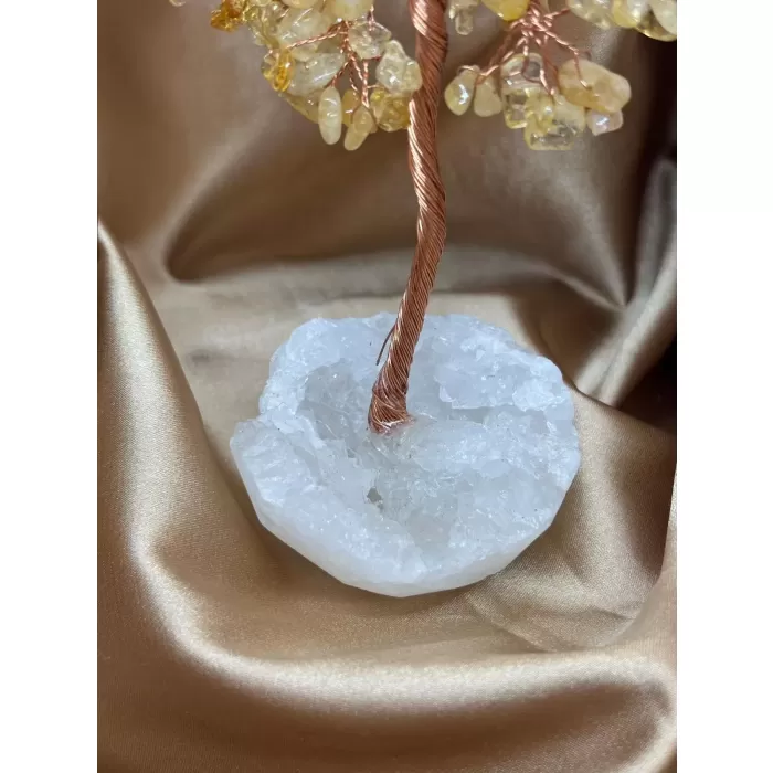 Sitrin ve Kristal Zemin Ağaç Küçük