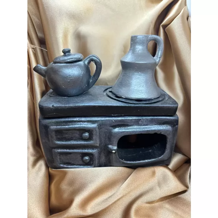 Otantik Soba Model Tütsülük (Antrasit Gri)