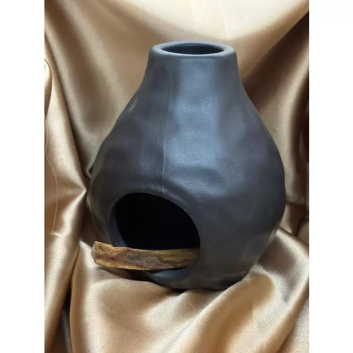 Vazo Model Tütsülük (Siyah)