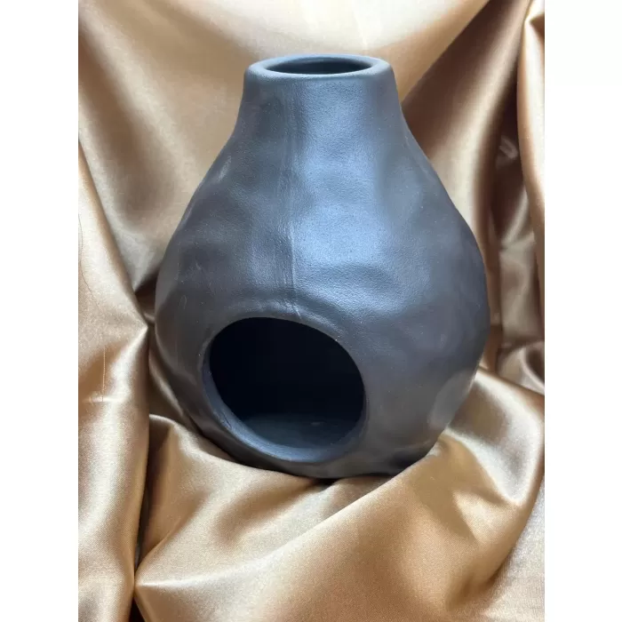 Vazo Model Tütsülük (Siyah)