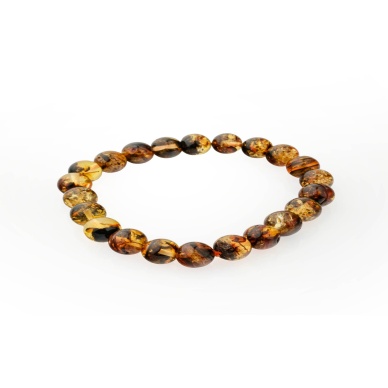 Yetişkin Kehribar Bileklik (7-8mm)