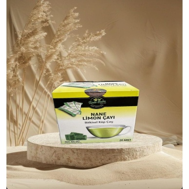 NANE LİMON DOĞAL KÜP ÇAY (TEKLİ PAKET) 100 GR