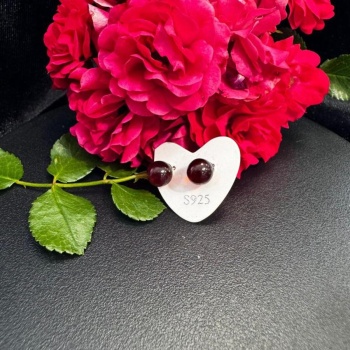 KEHRİBAR GÜMÜŞ KÜPE