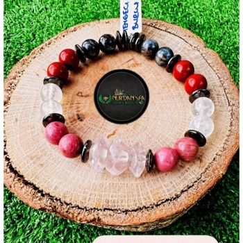 YENGEÇ BURCU DOĞALTAŞ BİLEKLİĞİ