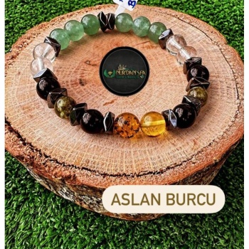 ASLAN BURCU DOĞALTAŞ BİLEKLİĞİ