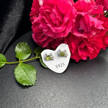 ZEBERCED GÜMÜŞ KÜPE (YENGEÇ MODEL)