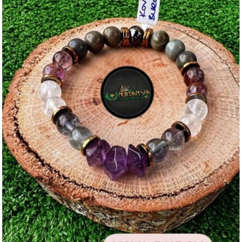 KOVA BURCU DOĞALTAŞ BİLEKLİĞİ