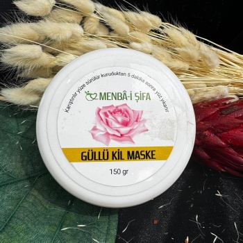 GÜLLÜ KİL MASKESİ