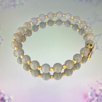 ANJELİT 6 mm DOĞALTAŞ BİLEKLİK