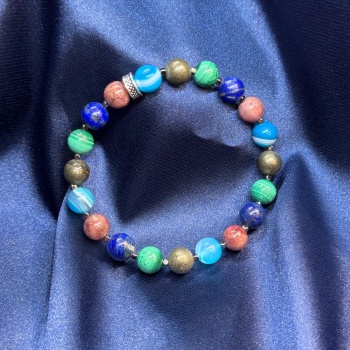 Boğa Burcu Doğaltaş Bileklik