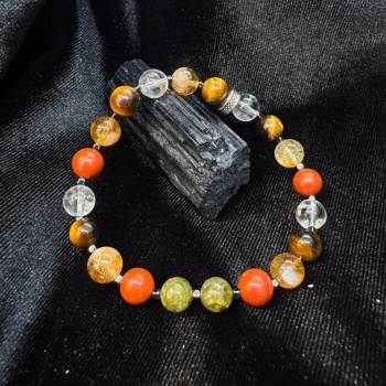 Aslan Burcu Doğaltaş Bileklik