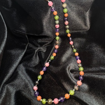 Balık Burcu Doğaltaş Kolye