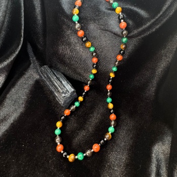 Oğlak Burcu Doğaltaş Kolye