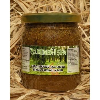 Andız Pekmezli Çam Sakızlı Bitkisel Karışımlı Macun (240 gr)