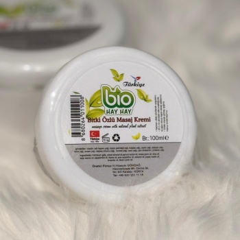 Bio Hay Hay Bitki Özlü Krem (100 ml)