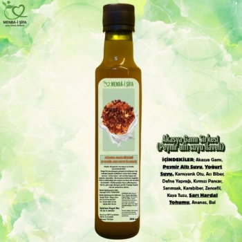 AKASYA GAMI SİRKESİ(PEYNİR ALTI SUYU İLAVELİ) 250 ML