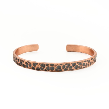 İnce Dövme Bakır Bileklik