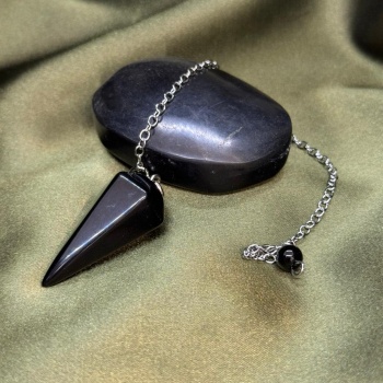 Oniks Doğal Taş Pandül (Sarkaç)