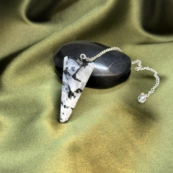 Ay Taşı Doğal Taş Pandül (Sarkaç)