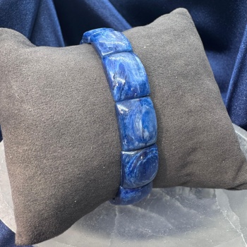 7A+ Kalite Kyanit Doğal Taş Rolex Bileklik