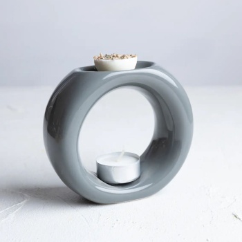 Yüzük Model Buhurdanlık (Gri)