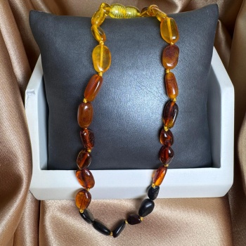 Kehribar Kolye (0-6 yaş / 32-38 cm)