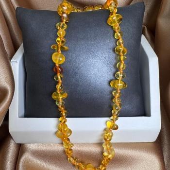 Kehribar Kolye (0-6 yaş / 32-38 cm)