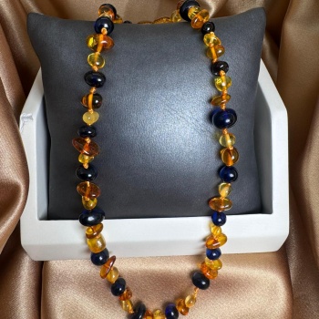 Kehribar Kolye (0-6 yaş / 32-38 cm)