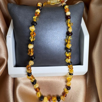 Kehribar Kolye (0-6 yaş / 32-38 cm)