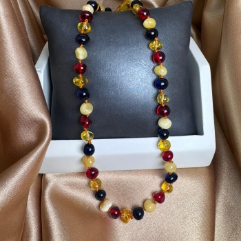 Kehribar Kolye (0-6 yaş / 32-38 cm)