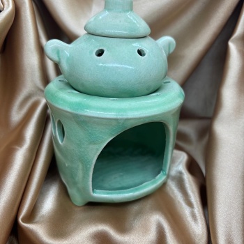 Demlikli Model Buhurdanlık (Su Yeşili)