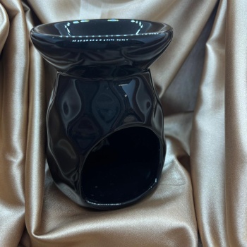 Kristal Desenli Buhurdanlık (Siyah)