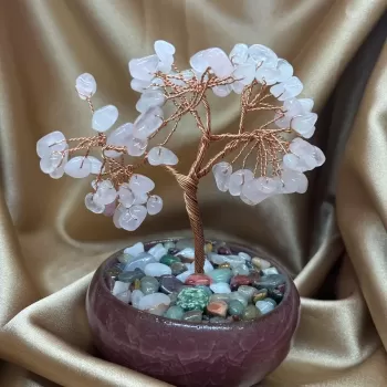 Pembe Kuvars Ağaç Küçük