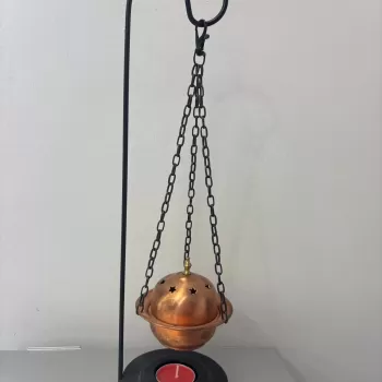 Bakır Buhurdanlık (Uzun)