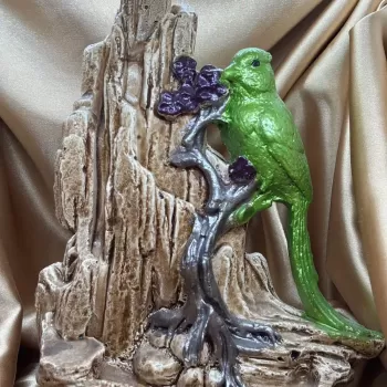 kuş geri akış tütsülük(açık yeşil)