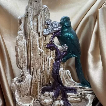 kuş geri akış tütsülük(koyu yeşil)