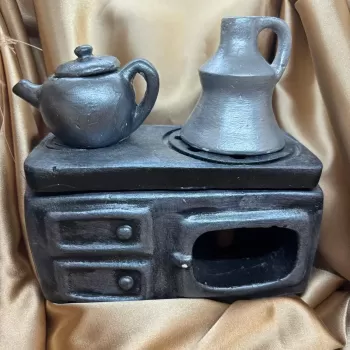 Otantik Soba Model Tütsülük (Antrasit Gri)