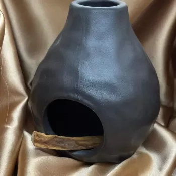 Vazo Model Tütsülük (Siyah)