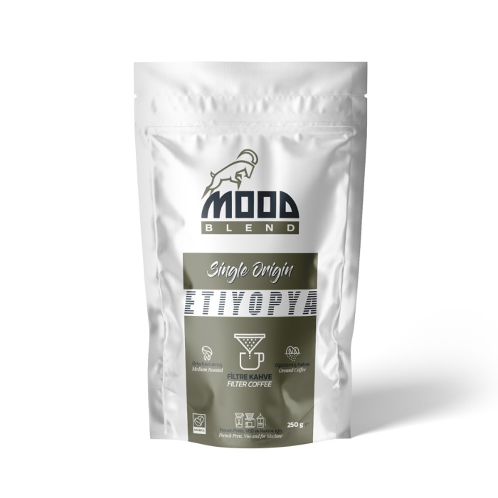 Mood Blend Single Origin Etiyopya Filtre Kahve 250 Gr.